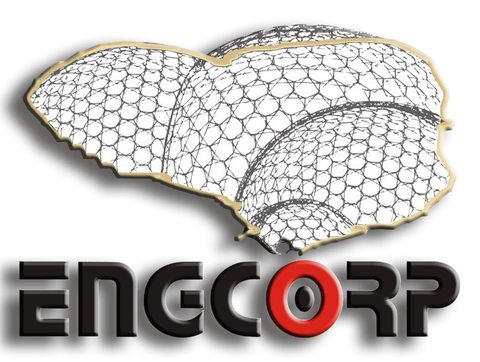 the logo for engcorp is shown on a white background